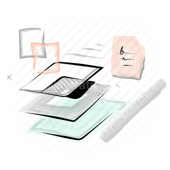 layers, multiple, file, duplicate, ruler